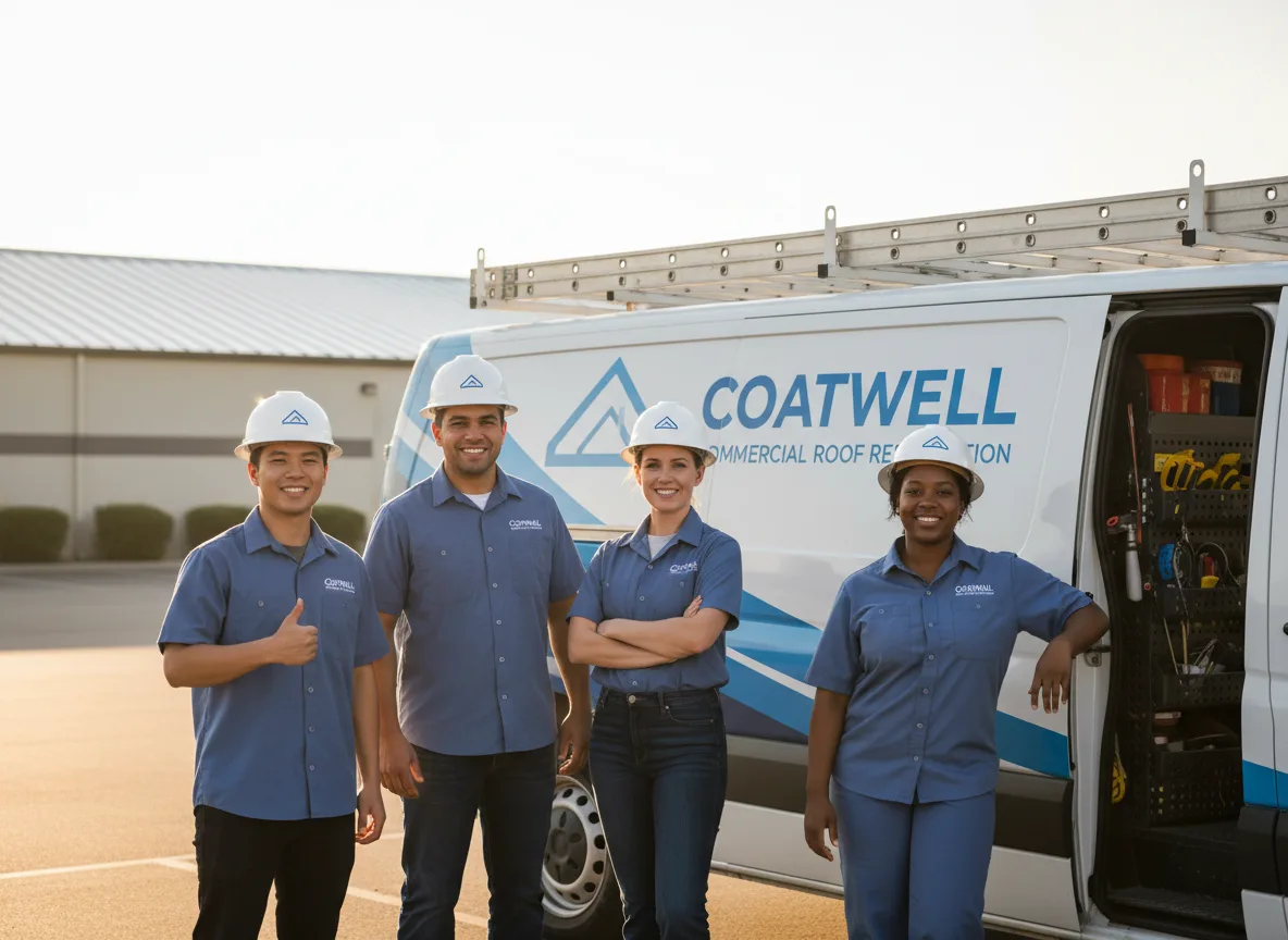 Commercial roof coating company in Holly, CO